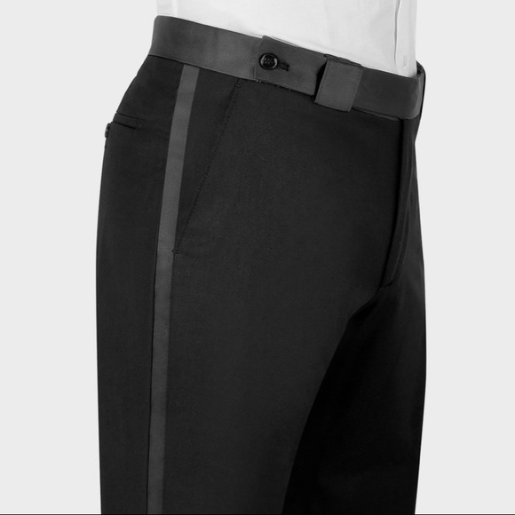 Men’s Red Stone Embroidered Tuxedo - Picture 7 of 13